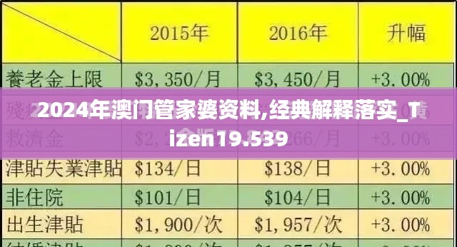 2024年澳门管家婆资料,经典解释落实_Tizen19.539